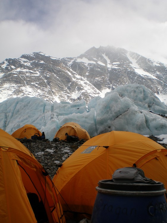 ABC 6500m U podnožju Severnog grebena Everesta